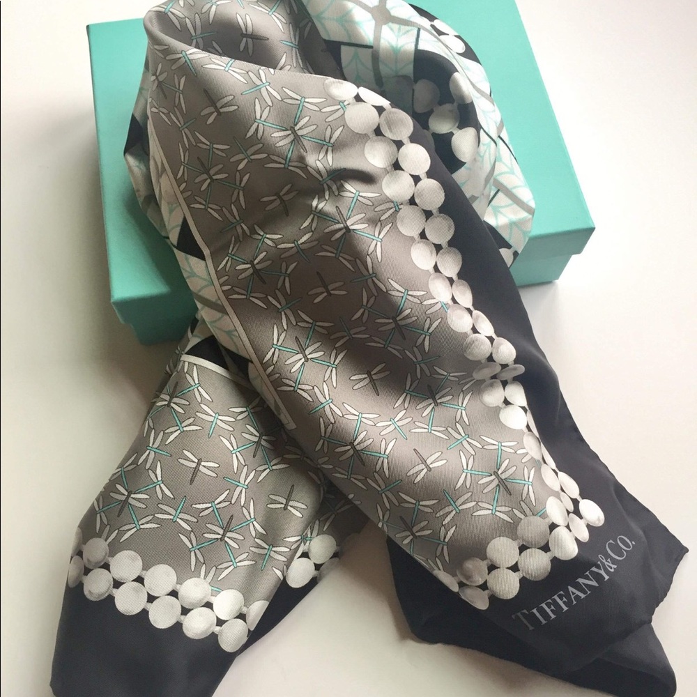 Authentic Tiffany&Co Silk Scarf
